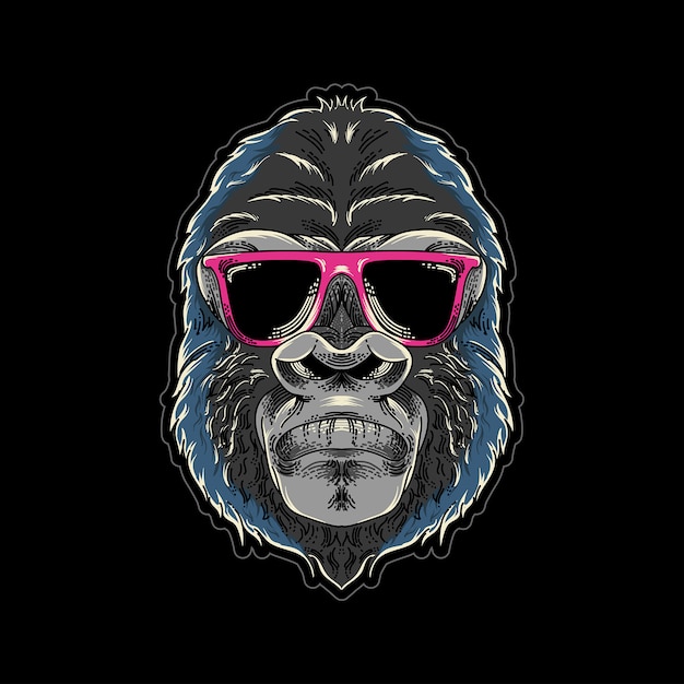 Vector cool kong