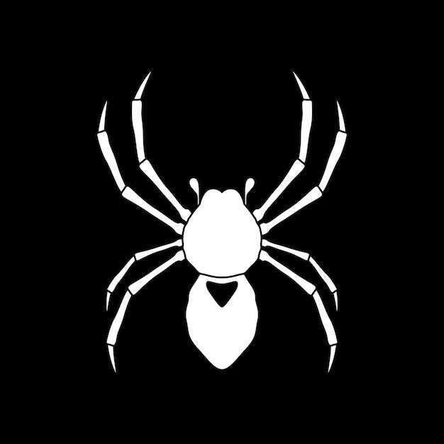 cool spider moderno diseño de logotipo mínimo vectorial