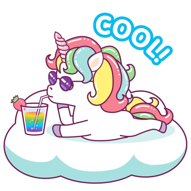 Cool unicornio