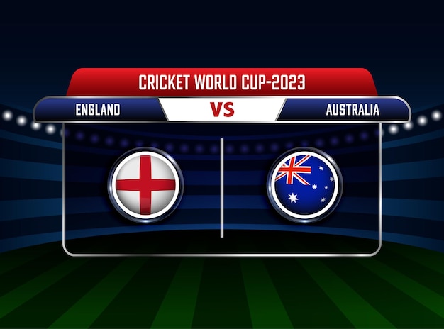 Copa mundial de cricket Inglaterra vs Australia 2023
