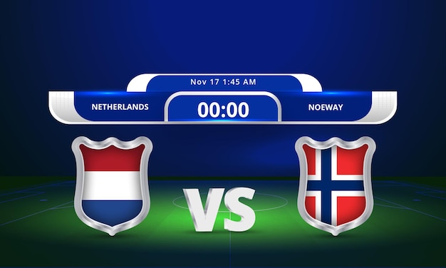 Copa mundial de la fifa 2022 holanda vs noruega marcador del partido de fútbol transmisión