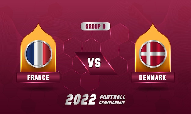 Copa del mundo de fútbol de qatar 2022 francia vs dinamarca partido