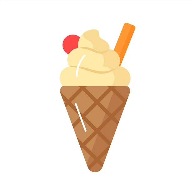 Copas de helado de estilo moderno listas para usar y descargar