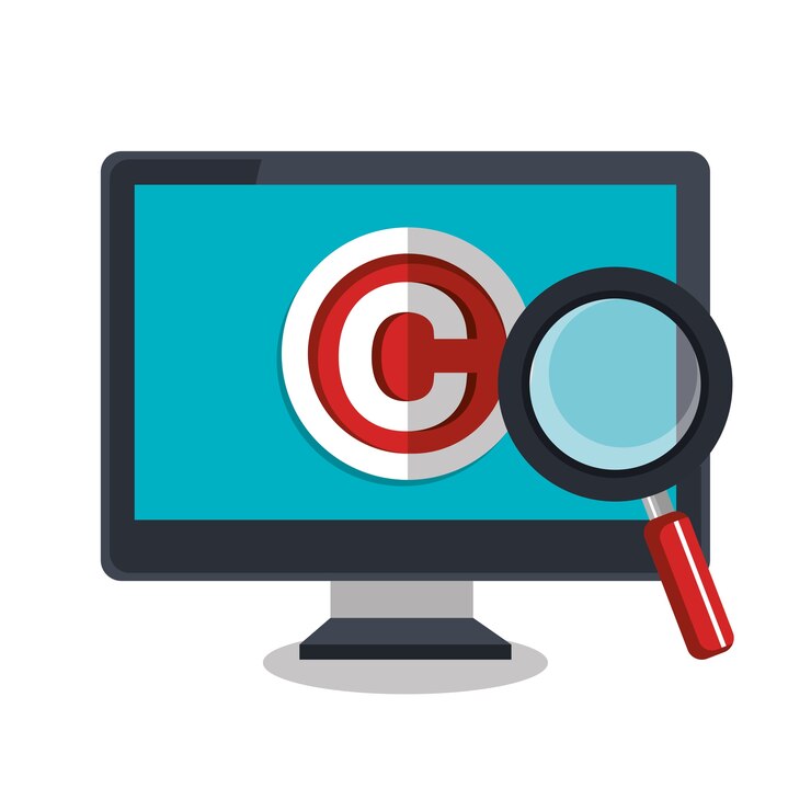 Vector copiar diseño de icono aislado sello correcto