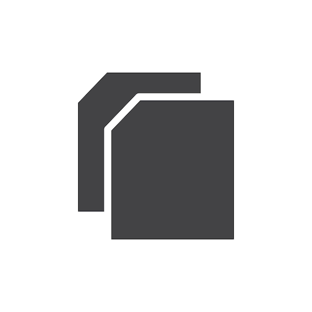 Copiar el icono de la marca del símbolo en el estilo llenado