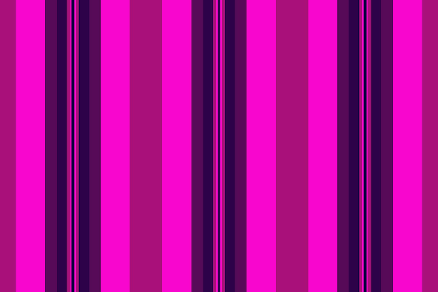 Copiar tela espacial textil sofá vertical patrón líneas franja curva de fondo vector textura sin costuras en colores brillantes y rosados