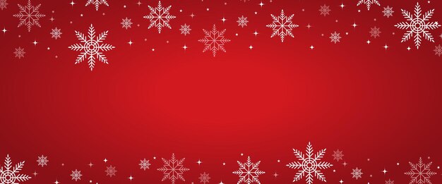 copo de nieve de Navidad volando con fondos rojos aislados copo de Nieve de Navidades diseño de patrón sin costuras