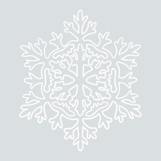 Copo de nieve. Nieve. imagen de invierno. colores frios