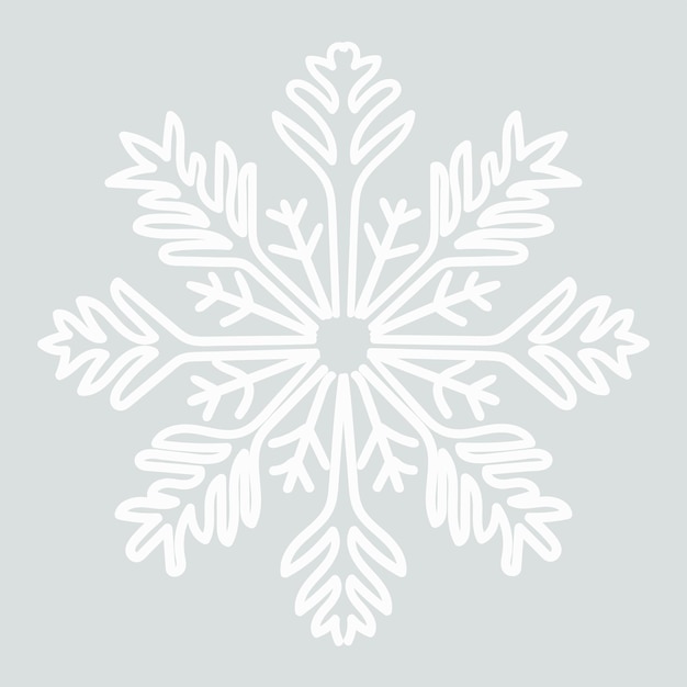 Copo de nieve. Nieve. imagen de invierno. colores frios