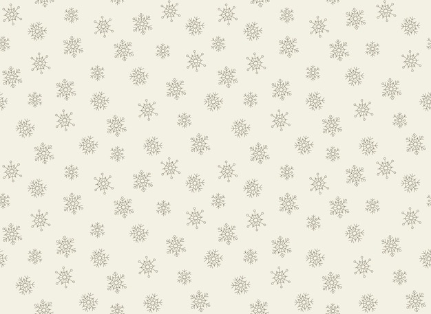 Copo de nieve vintage vector de patrones sin fisuras. estampado de nieve. fondo de pantalla de invierno