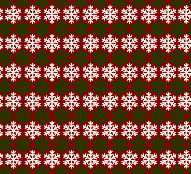 Copos de nieve blancos y verdes de Navidad