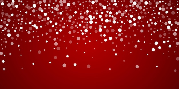 Los copos de nieve que caen el fondo de Navidad sutil