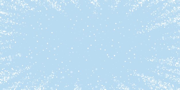 Los copos de nieve que caen el fondo de Navidad sutil
