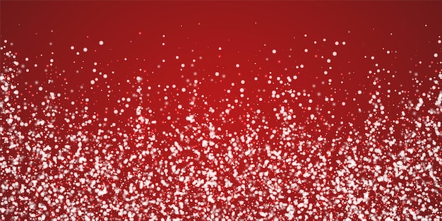 Los copos de nieve que caen el fondo de Navidad sutil