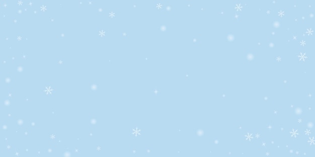 Los copos de nieve que caen el fondo de Navidad sutil