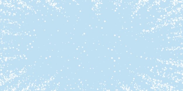 Los copos de nieve que caen el fondo de Navidad sutil