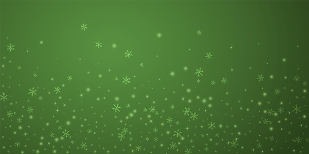 Los copos de nieve que caen el fondo de Navidad sutil