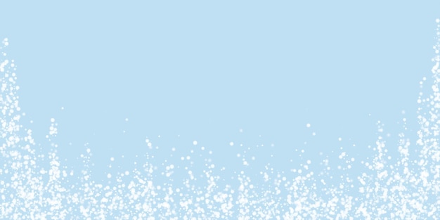 Los copos de nieve que caen el fondo de Navidad sutil