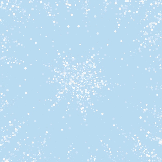 Los copos de nieve que caen el fondo de Navidad sutil