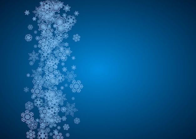 Copos de nieveA4blue31