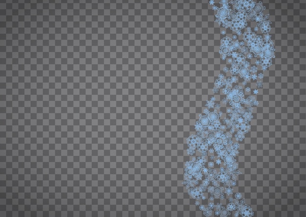 Copos de nieveA4blue33