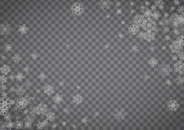 Copos de nieveA4grey19