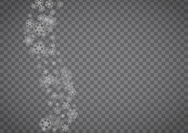 Copos de nieveA4grey38
