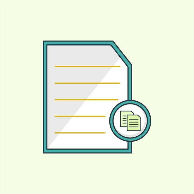 Copy file icon icon related to design elements suitable for web site app user interfaceselement printable etc flat icon style simple vector design editable