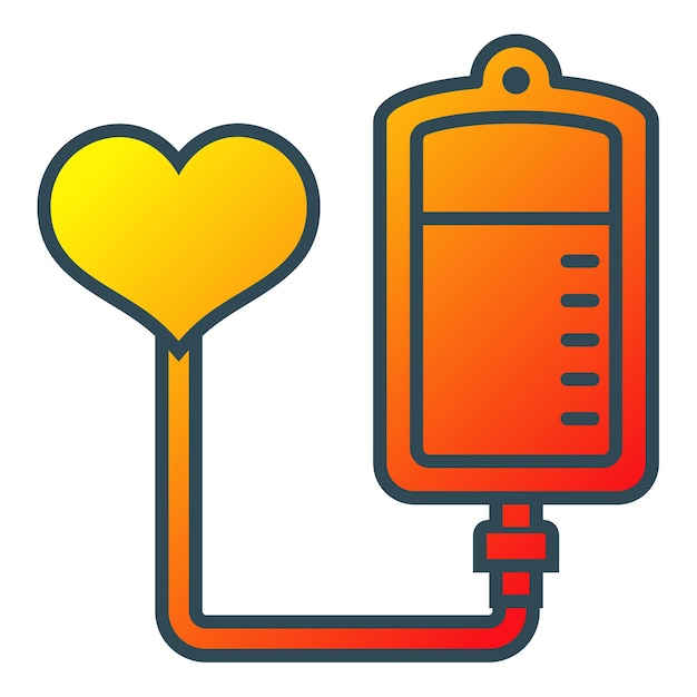 Un corazón amarillo con un corazón amarillo en él