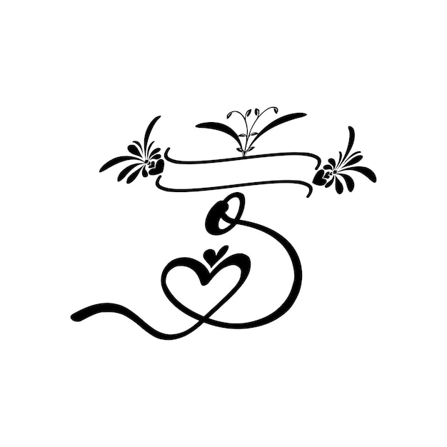 el corazón de la caligrafía