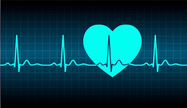 un corazón con un corazón en él