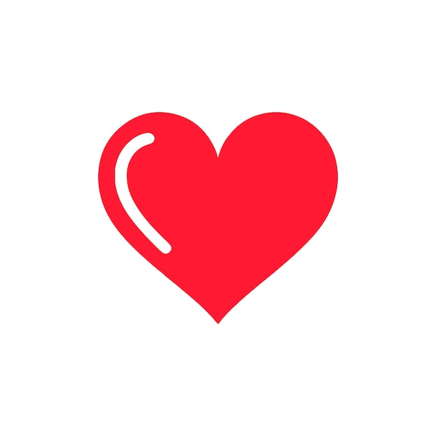 un corazón con un corazón rojo en él