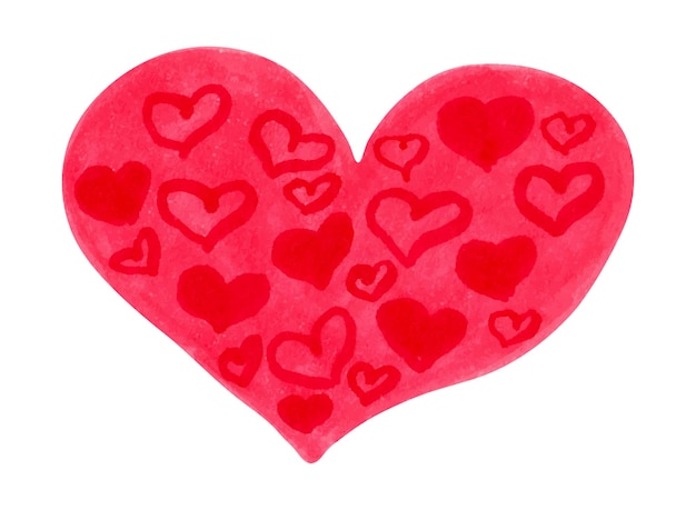 Corazón para el Día de San Valentín, día de solteros, amigos, amigas, día de la madre, corazón rosa para el día del amor.
