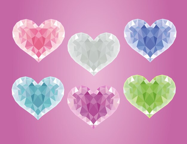 corazón de diamante
