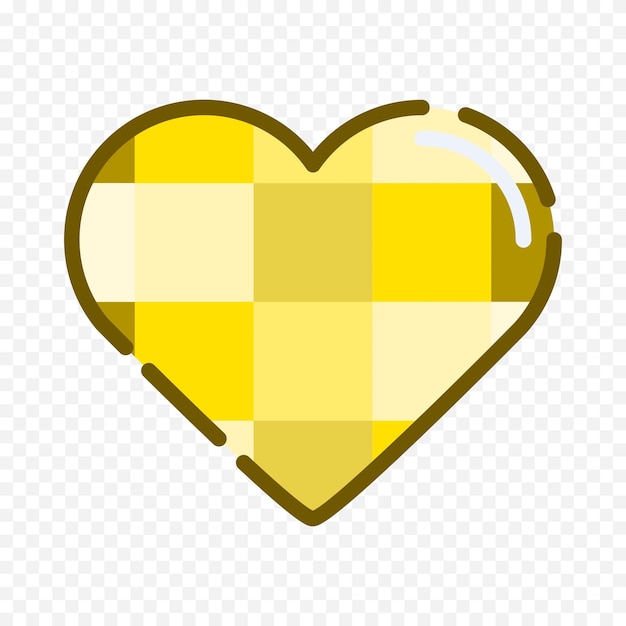 Corazón dibujado a mano sobre fondo blanco El día de San Valentín Elementos vectoriales Corazón formas amor