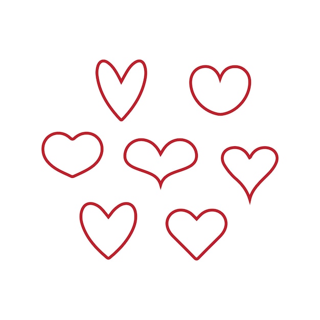 Corazón de dos colores