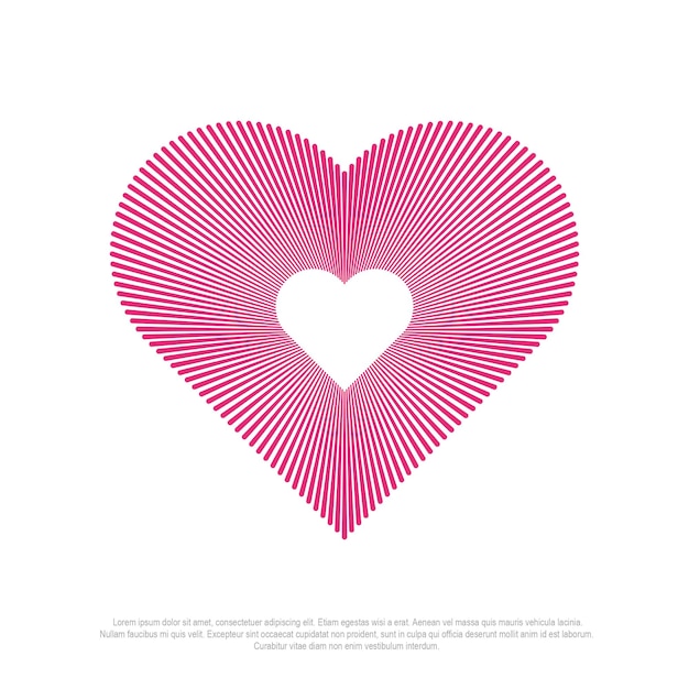 El corazón minimalista
