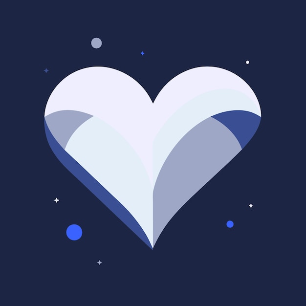 un corazón con la palabra amor en él