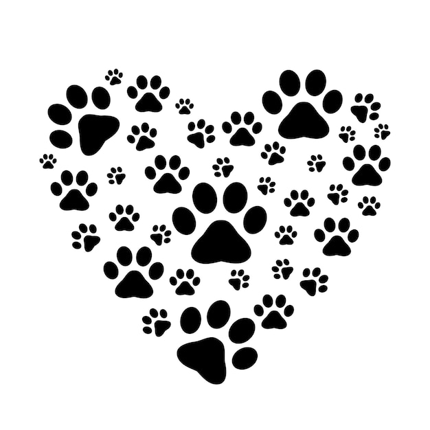 Icono De Silueta Vectorial De Huellas De Patas De Animales Incluidas Las De  Perros Y Gatos Vector PNG ,dibujos Pata De Perro, Huella, Perro PNG y  Vector para Descargar Gratis