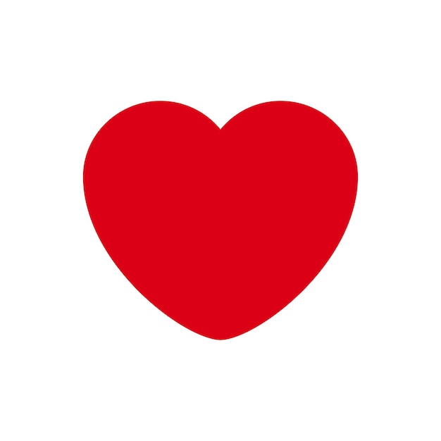 Corazón rojo