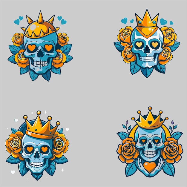 Corazón romántico volador con alas e íconos de amor en diseño vectorial