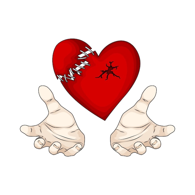 El corazón roto
