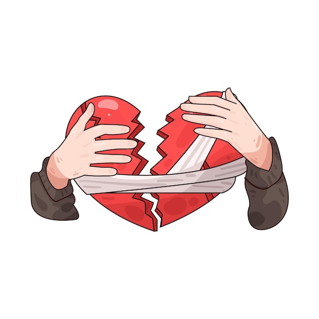 El corazón roto