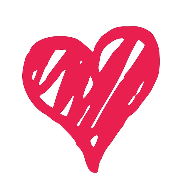 corazón texturizado