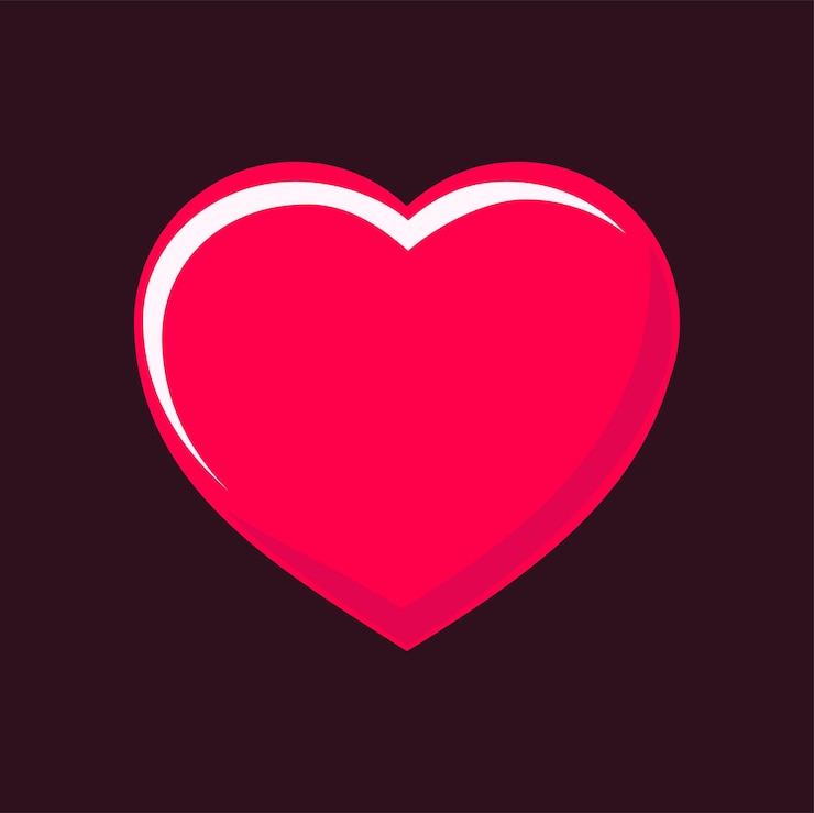 Vector el corazón