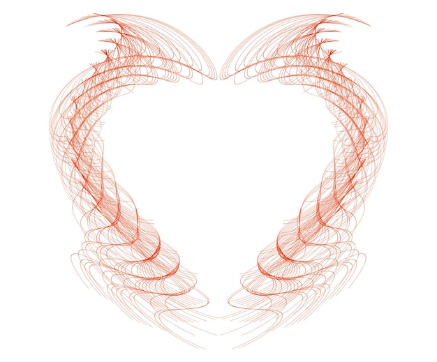 Corazones arco de boda geométrico logos lineales iconos vectoriales o logotipos diseño gráfico elementos de estilo moderno cuidado del amor