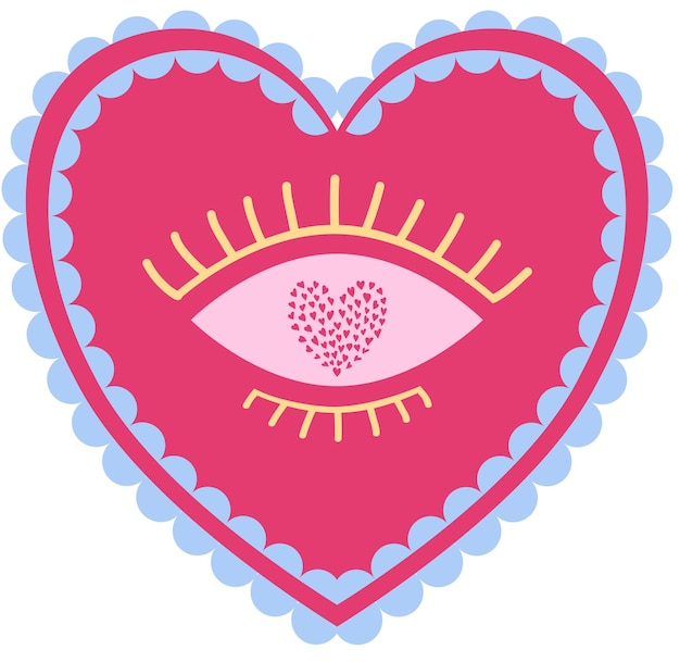 Corazones decorativos para el día de san valentín decoración de amor brillante para tarjetas carteles invitaciones