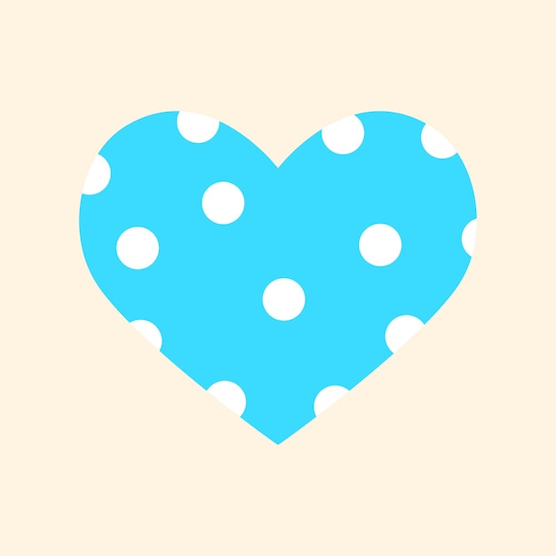 Corazones decorativos vectoriales sobre un fondo blanco