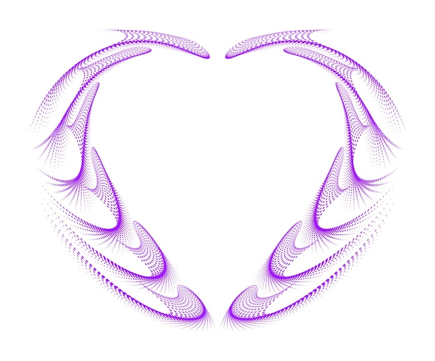Corazones geométricos, logotipos lineales, iconos vectoriales o logotipos, diseño gráfico, elementos de estilo moderno, cuidado amoroso, ilustración vectorial, símbolo geométrico de caridad EPS 10