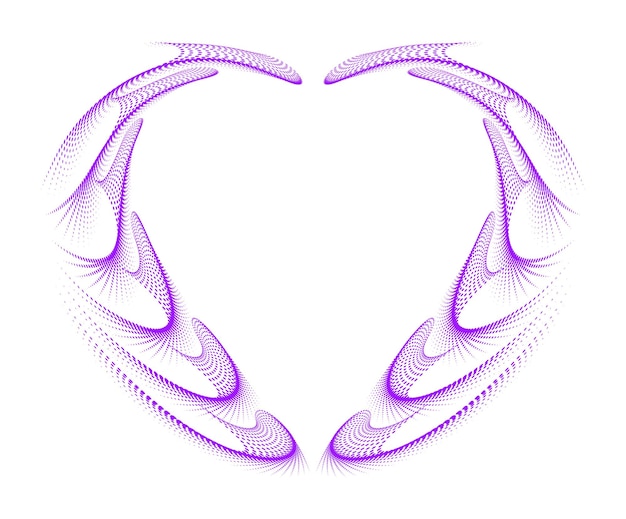 Corazones geométricos, logotipos lineales, iconos vectoriales o logotipos, diseño gráfico, elementos de estilo moderno, cuidado amoroso, ilustración vectorial, símbolo geométrico de caridad EPS 10